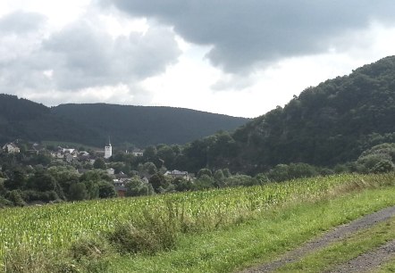 Blick auf Aussichtstürmchen Nr. 1, © Tourist-Information Hocheifel-Nürburgring, GerdSpitzlay@WanderfreundeSchuld_e.V.