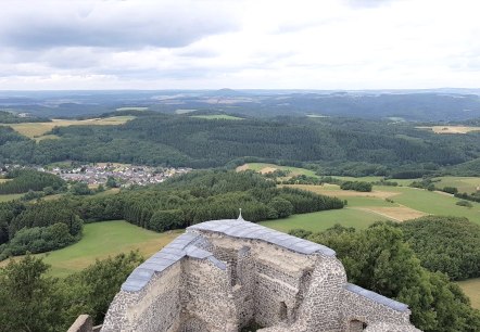 Aussicht von der Burgruine Nürburg, © TI Adenau/Scheffold