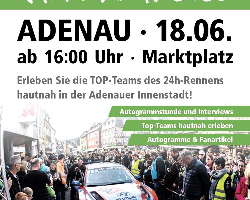 plakat Adenauer Racing Day, © Gewerbeverein Adenau e.V.