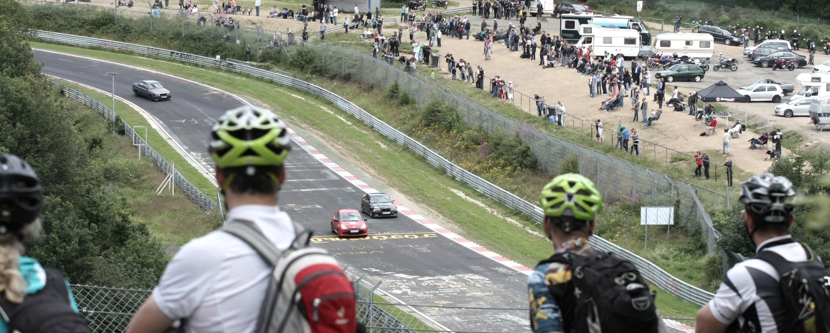 The cycle tour on the Vulkan-Rad-Route Eifel leads past the N&uuml;rburgring, &copy; TI Hocheifel-N&uuml;rburgring/R. Schanze