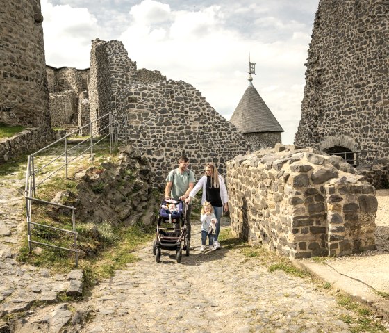 Innenbereich Burgruine  N&uuml;rburg, &copy; TI Hocheifel-N&uuml;rburgring, D. Ketz