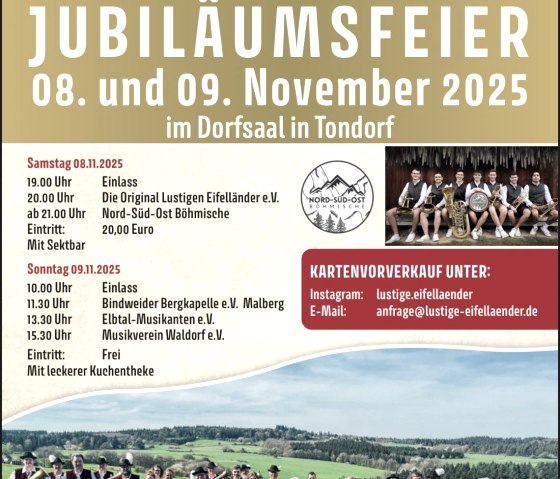 Musikkapelle Lustige Eifelländer 1975 e. V, © Musikkapelle Lustige Eifelländer 1975 e. V