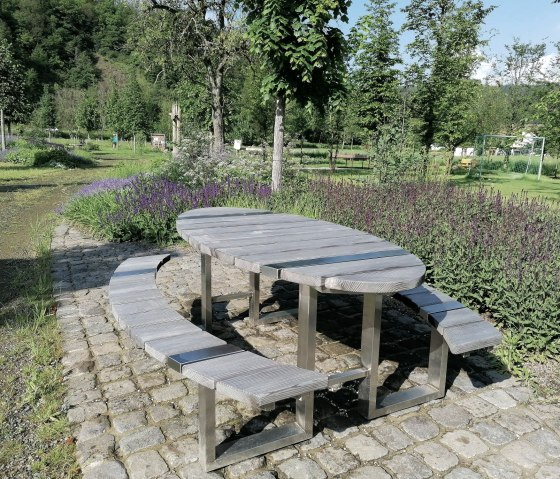 Pauseninsel Inklusionsgarten M&uuml;sch, &copy; Tourist-Information Hocheifel-N&uuml;rburgring