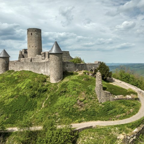 Blick auf die Burgruine Nürburg, © TI Hocheifel-Nürburgring, D. Ketz