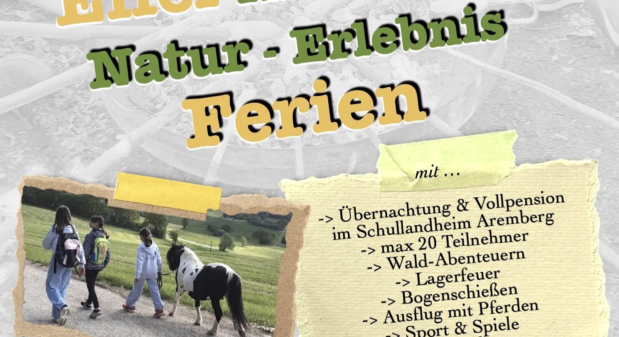 Plakat, © Wildnisschule Natur-Scout