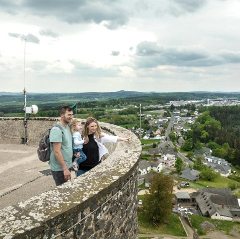 Aussicht von der Burgruine, © TI Hocheifel-Nürburgring, D. Ketz