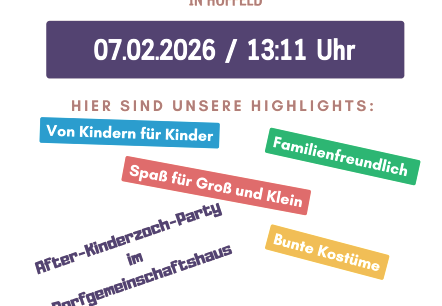 Kinderumzug, &copy; Hoffelder Narren e.V.