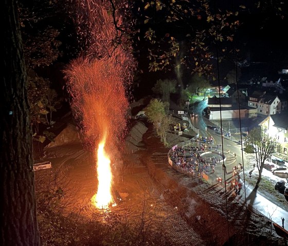 Martinsfeuer in Schuld, © Timo Kürsten