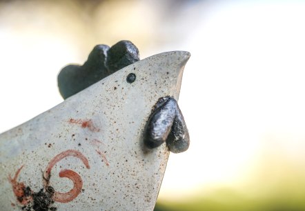 Keramikhuhn, &copy; D.Simsheuser