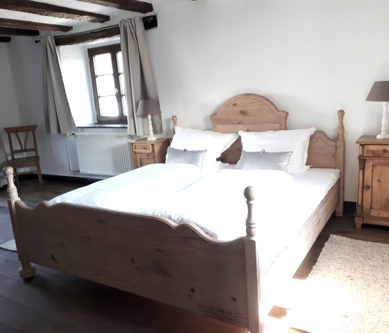 Holiday Home Altes Steinhaus: Sleeping Room Ground Floor, © Pannhausen