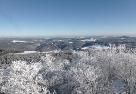 Winteraussicht an der Hohen Acht, © Tourist-Information Hocheifel-Nürburgring