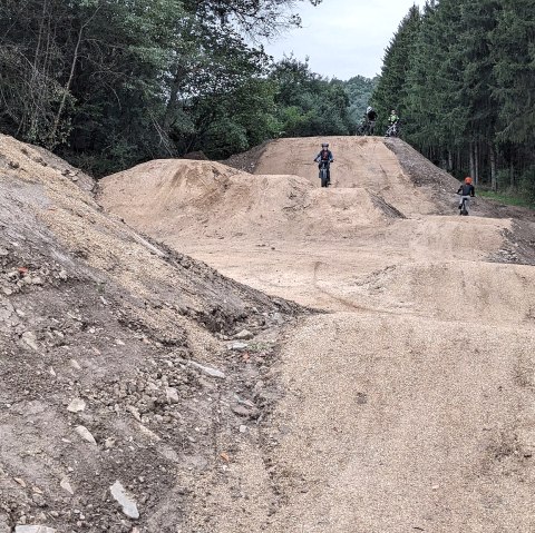 Fun im Bikepark M&uuml;sch, &copy; Tourist-Information Hocheifel-N&uuml;rburgring, UdoAdriany