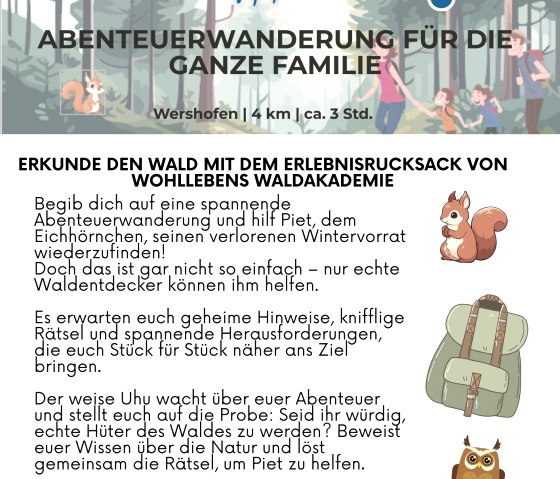 Wohlleens-Waldakademie Erlebnisrucksack