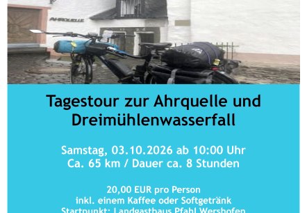 Plakat Gef&uuml;hrte E-Bike Einsteigertour 03.10.2026, &copy; Christian Sch&ouml;fferle /  E-Biken mit Leidenschaft