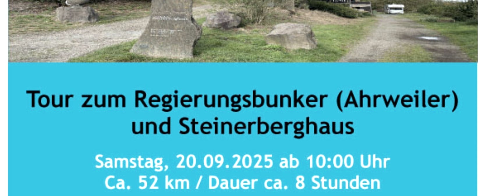 Tour zum Regierungsbunker/Steinerberghaus, © Tourist-Information Hocheifel-Nürburgring, Christian Schöfferle /  E-Biken mit Leidenschaft