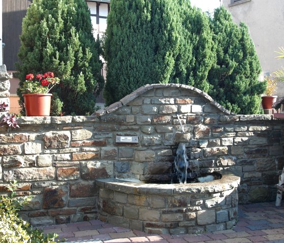 Brunnen, &copy; Landgasthaus Pfahl