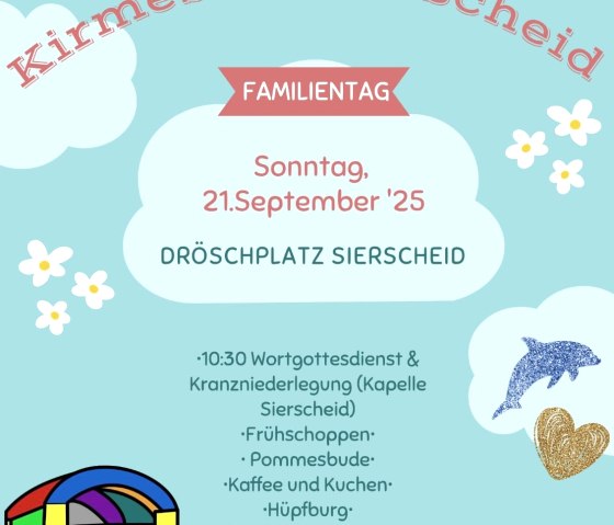 Plakat Sonntag, © Dorfgemeinschaft Sierscheid e. V.