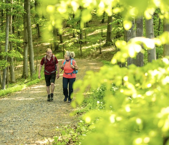 Wanderer unterwegs, &copy; Dominik Ketz