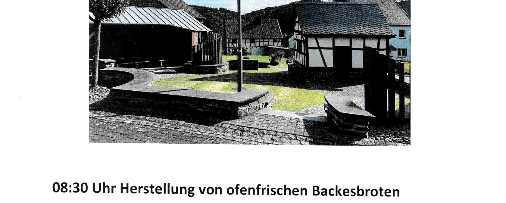 Plakat zum Backesfest, © Backesverein Jammelshofen e.V.