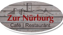 Logo Cafe`/ Restaurant Zur Nürburg, © H.P. Hoffmann