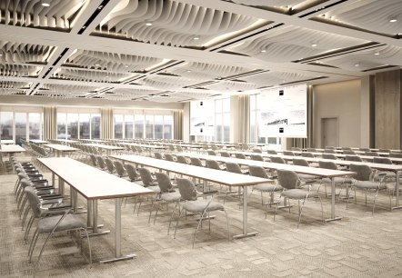 state-of-the-art conference center on 800m&sup2; of space