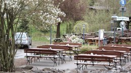 Der Biergarten, © Landgasthaus "Zum Wiesengrund"