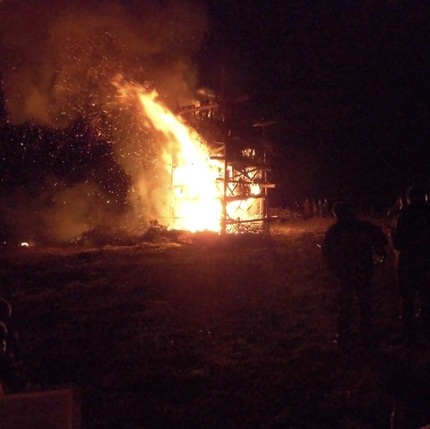 Martinsfeuer in der Hocheifel, © Rita Kaiser