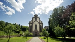 Das Kloster Himmerod auf der Etappe 13 des Eifelsteigs, © Rheinland-Pfalz Tourismus/D. Ketz