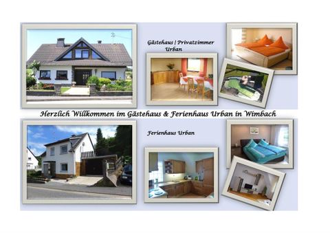 Uitnodigende gastenhuis met gezellige kamers en moderne voorzieningen. Welkom in vakantiehuis Urban in Wimbach.