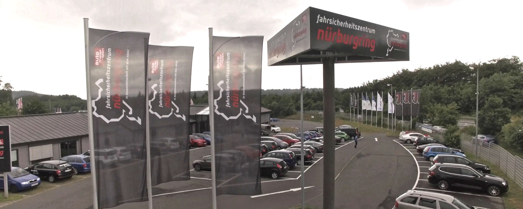 Luftaufnahme FSZN, &copy; auto motor und sport Fahrsicherheitszentrum am N&uuml;r