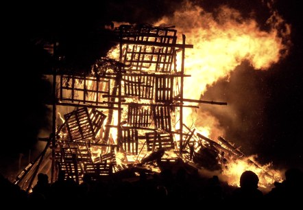 Martinsfeuer in der Hocheifel, © Rita Kaiser
