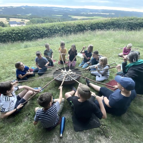 Stockbrot, © Stockbrot©Wildnisschule Natur-Scout