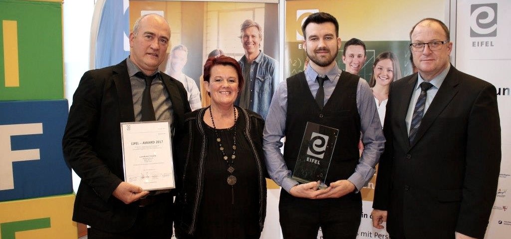 Preisverleihung Eifel_Award 2017 an das Landhotel Ewerts in Insul, © Eifel Award 2017 Eifel Tourismus GmbH /Thomas_Schmitz