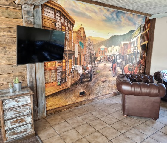 Wohnraum Western Cottage Hocheifel, &copy; Hoffmann, Western Cottage Hocheifel