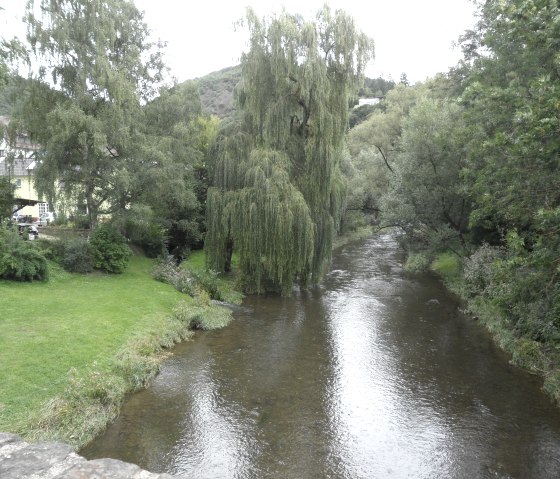 Course of the Ahr in Schuld in the upper Ahr valley, © Gerd Spitzlay