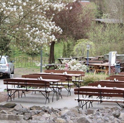 Der Biergarten, © Landgasthaus "Zum Wiesengrund"