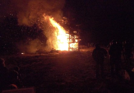 Martinsfeuer in der Hocheifel, © Rita Kaiser