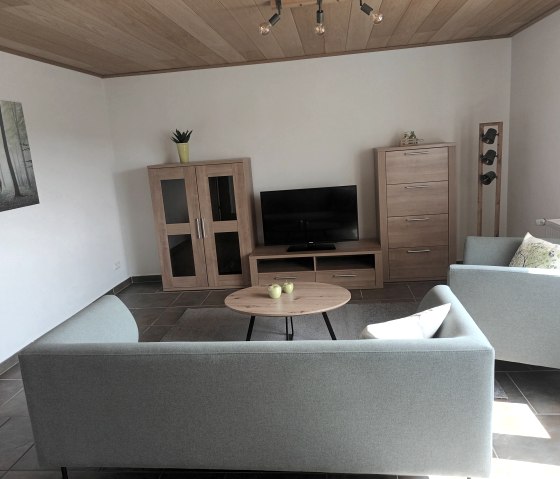 Wohnzimmer Ferienwohnung Eifelzeiten, &copy; Ferienwohnung Eifelzeiten,Gossen