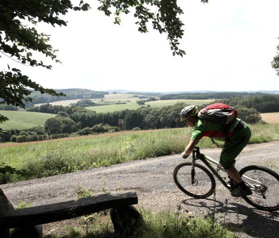Mountain biker Eifel, © Schanze Communication