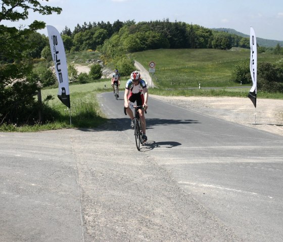 Zieleinfahrt Stoppomat Reifferscheid, &copy; Werner Schneider